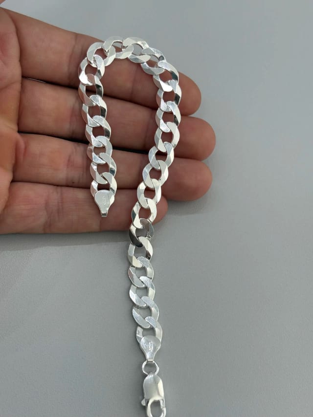 Pulseira italiana grume 9mm FIO COMUM