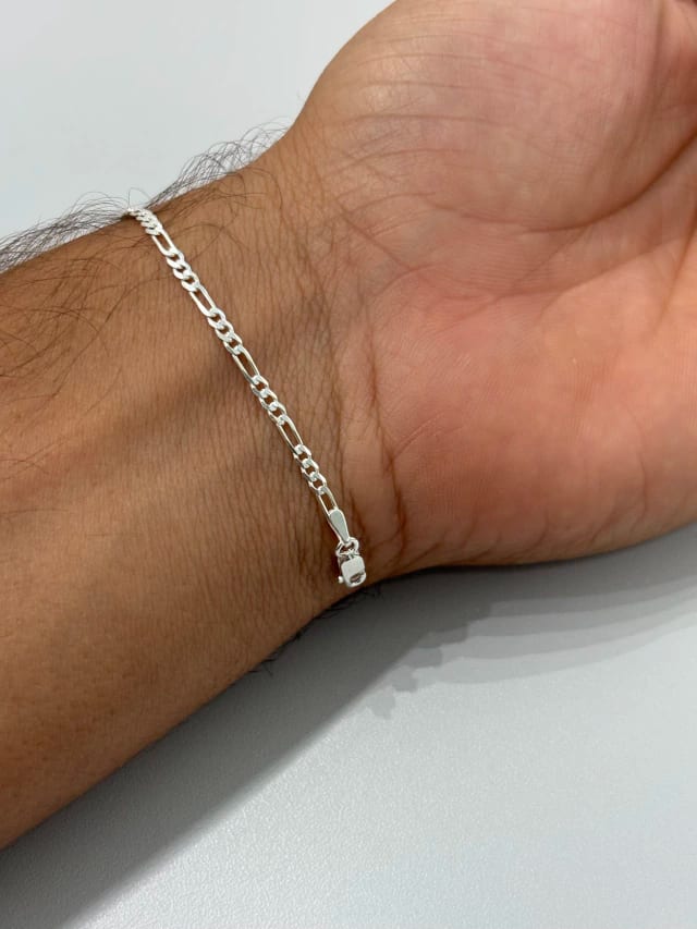 Pulseira italiana 3x1 2mm E1