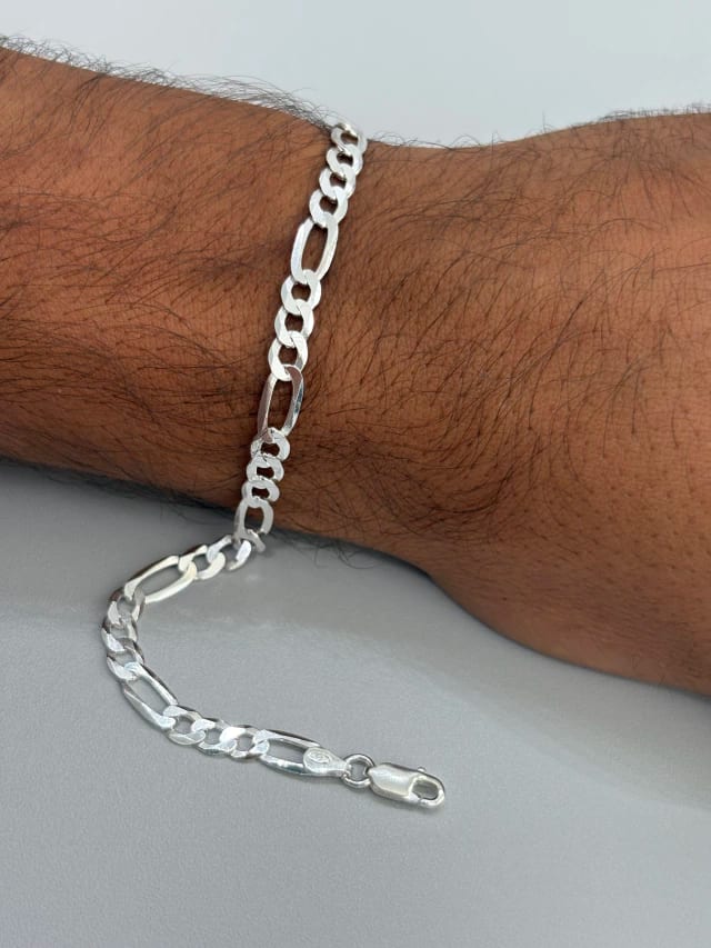 Pulseira italiana 3x1 5mm FIO COMUM