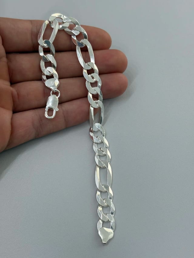 Pulseira italiana 3x1 10mm FIO COMUM